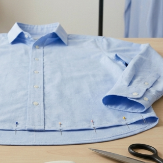 Ourlet de chemise